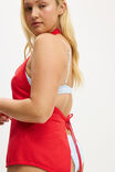 Isla Knit Halter Top, SCARLET - example image 2