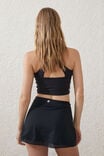 On Track Mesh Trim Skirt, BLACK - alternate image 3