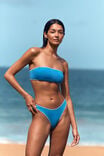 Bandeau Bikini Top, SPRING BLUE/BLANKET STITCH - alternate image 1