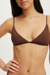 Invisible Micro Bralette, FRENCH ROAST - example image 2