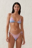 Micro Slider Triangle Bikini Top, SIERRA OMBRE SUNSET METALLIC - alternate image 1