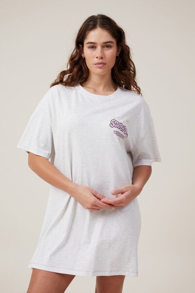 90S T-Shirt Nightie, LCN WB/ SCOOBY DOO RUH RICH