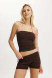 Bobbi Tube Top, ESPRESSO - example image 4