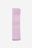 Single Elastic Resistance Band, PINK ORCHID