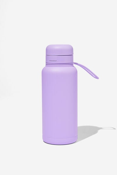 Grab And Go Drink Bottle 1L, PURPLE ROSE