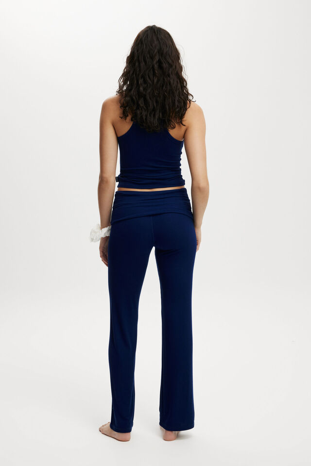 Sleep Recovery Roll Waist Pant, VOYAGE BLUE