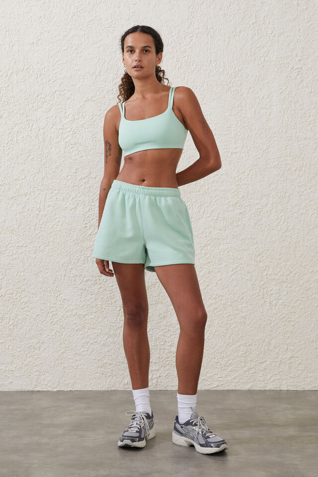 Strappy Sports Crop, OASIS GREEN