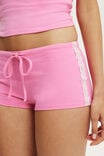 Dreamy Soft Tie Micro Short, NOUGHTIES PINK/PINK KISS - example image 2