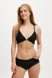 Suti&atilde; - Sabrina Lace Bralette, BLACK - vista de exemplo 1