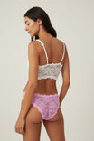 Stretch Lace Cheeky Brief, DIGITAL ORCHID - alternate image 3