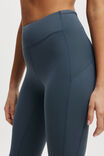 Ultra Luxe Mesh Panel 7/8 Tight- Asia Fit, FOLKSTONE GREY - alternate image 4