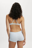 Seamless Light Weight Boyshort Brief, EIFFEL SKY - alternate image 3