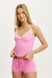Dreamy Soft Tie Micro Short, NOUGHTIES PINK/PINK KISS - example image 4