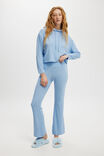 Super Soft Asia Fit Relaxed Flare Pant, WASHED ADRIFT BLUE - alternate image 1