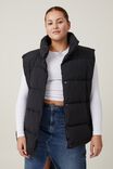 The Recycled Mother Puffer Vest 2.0, BLACK - alternate image 4