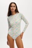 Long Sleeve One Piece Full, GINA FLORAL - alternate image 4