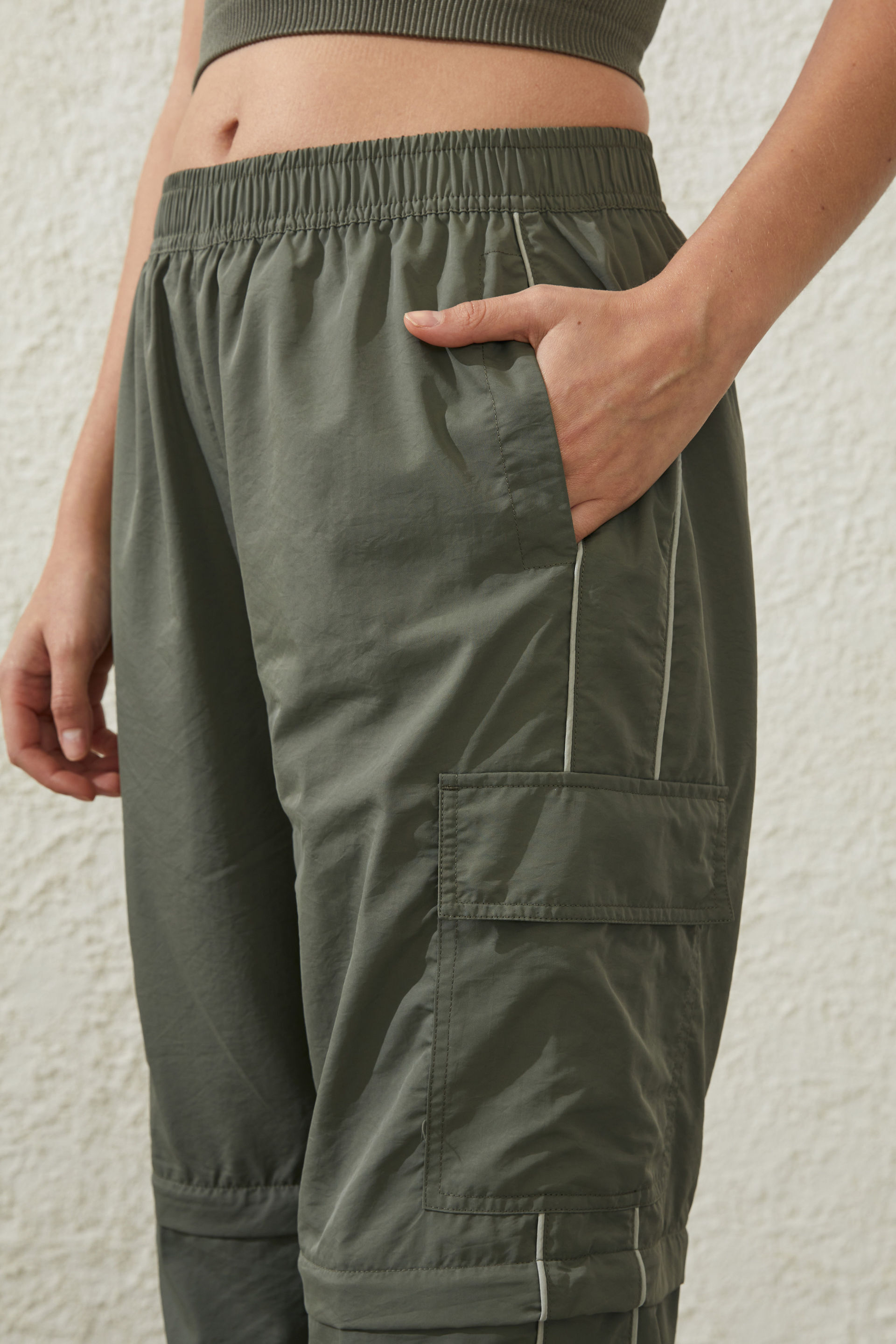 SNAP ZIPPER CARGO PANTS: snap zipper cargo pants – 9TEEN8IGHT