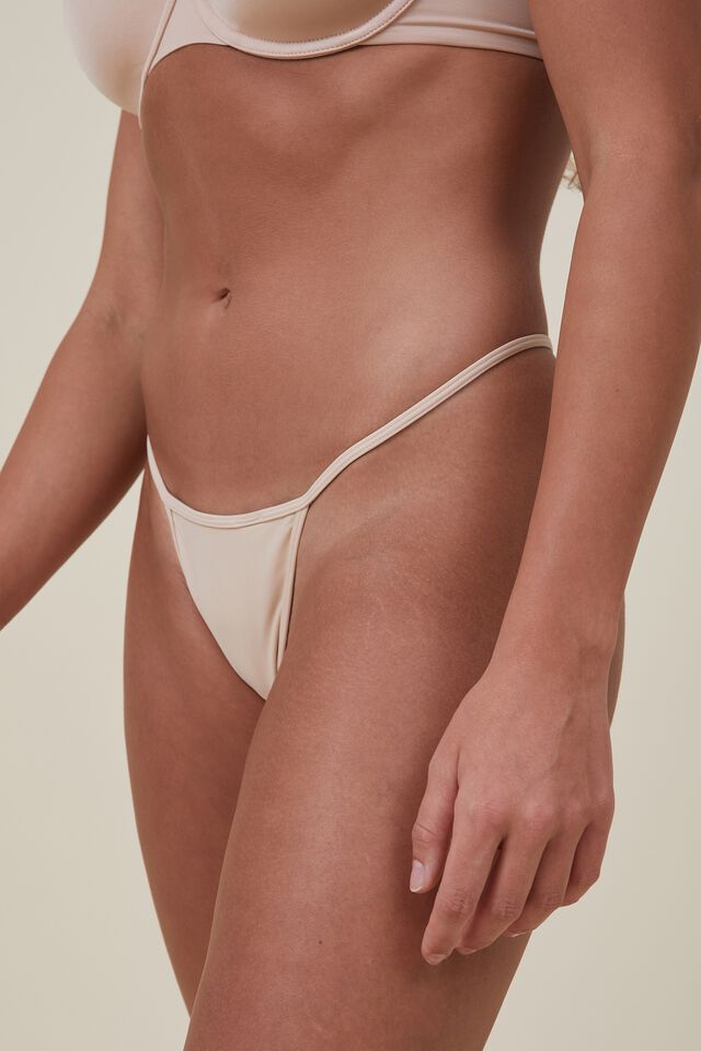 Tiny Invisible Tanga G String, FRAPPE