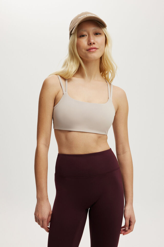 Strappy Sports Crop, ALLSPICE