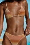 Slider Triangle Bikini Top, SIERRA OMBRE SUNRISE METALLIC - alternate image 1