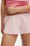Body Bed Short, BLUSHING BRIDE MICRO GINGHAM - example image 5