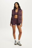 The Mother Puffer Vest, CHOC PLUM - example image 4