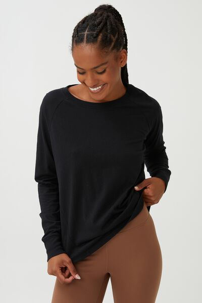 Womens Active Long Sleeve Tops