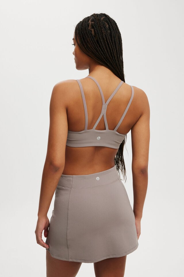 Active Rib Skirt, DESERT GREY RIB