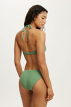 Halter Balconette Bikini Top, FROSTED JADE WAFFLE - example image 3