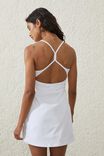 Ultra Soft Open Back Dress, WHITE - alternate image 3