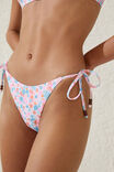 Fixed Tie Side Cheeky Bikini Bottom, LEA FLORAL - alternate image 2