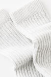 Body Scrunch Sock, SOLID WHITE - example image 3