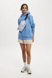 Plush Premium Graphic Hoodie, ADRIFT BLUE/SOCIAL CLUB - alternate image 4