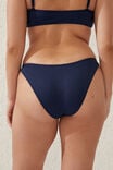 Refined High Side Brazilian Bikini Bottom, MIDNIGHT - alternate image 2