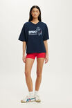Active Graphic V-Neck Tee, PREP SPORT NAVY/RETRO - example image 4