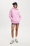 Plush Premium Graphic Hoodie, MILLENNIAL PINK/SOCIAL CLUB - alternate image 4