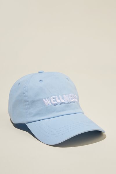 Active Graphic Cap, WELLNESS SILKY BLUE