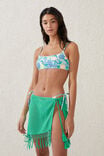 Fringe Beach Mini Skirt, FRESH GREEN - alternate image 4
