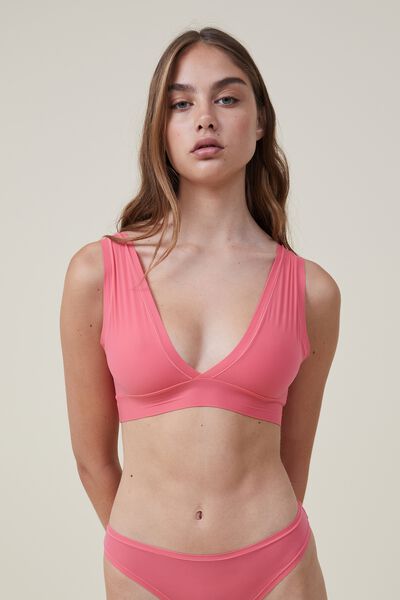 The Flexi Bralette, ROUGE RED