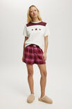 Graphic Sleep Tee, COCONUT MILK/ STAR - example image 4