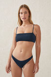 Bandeau Bikini Top, TIDAL NAVY/BLACK CRINKLE - alternate image 5
