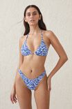 High Side Brazilian Seam Bikini Bottom, SABRINA WAVE BLUES - alternate image 4