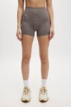 Seamless Pocket Shortie Short, DESERT GREY - alternate image 5