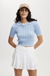 Ultra Soft Pleat Skirt, WHITE - alternate image 4