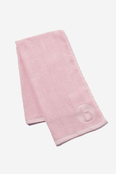 Plush Cotton Sweat Towel, BLUSH