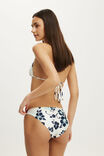 Full Bikini Bottom, HIBISCUS NAVY SHIMMER - example image 3