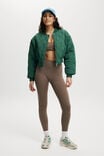 Quilted Rib Bomber Jacket, SPORTY GREEN - alternate image 4