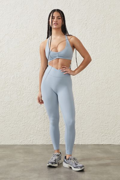 Ultra Luxe Crossover 7/8 Tight, CLOUD GREY