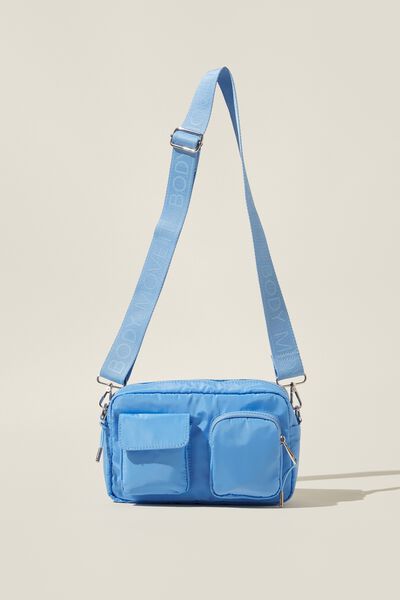 Active Crossbody Bag, MEDITERRANEAN BLUE