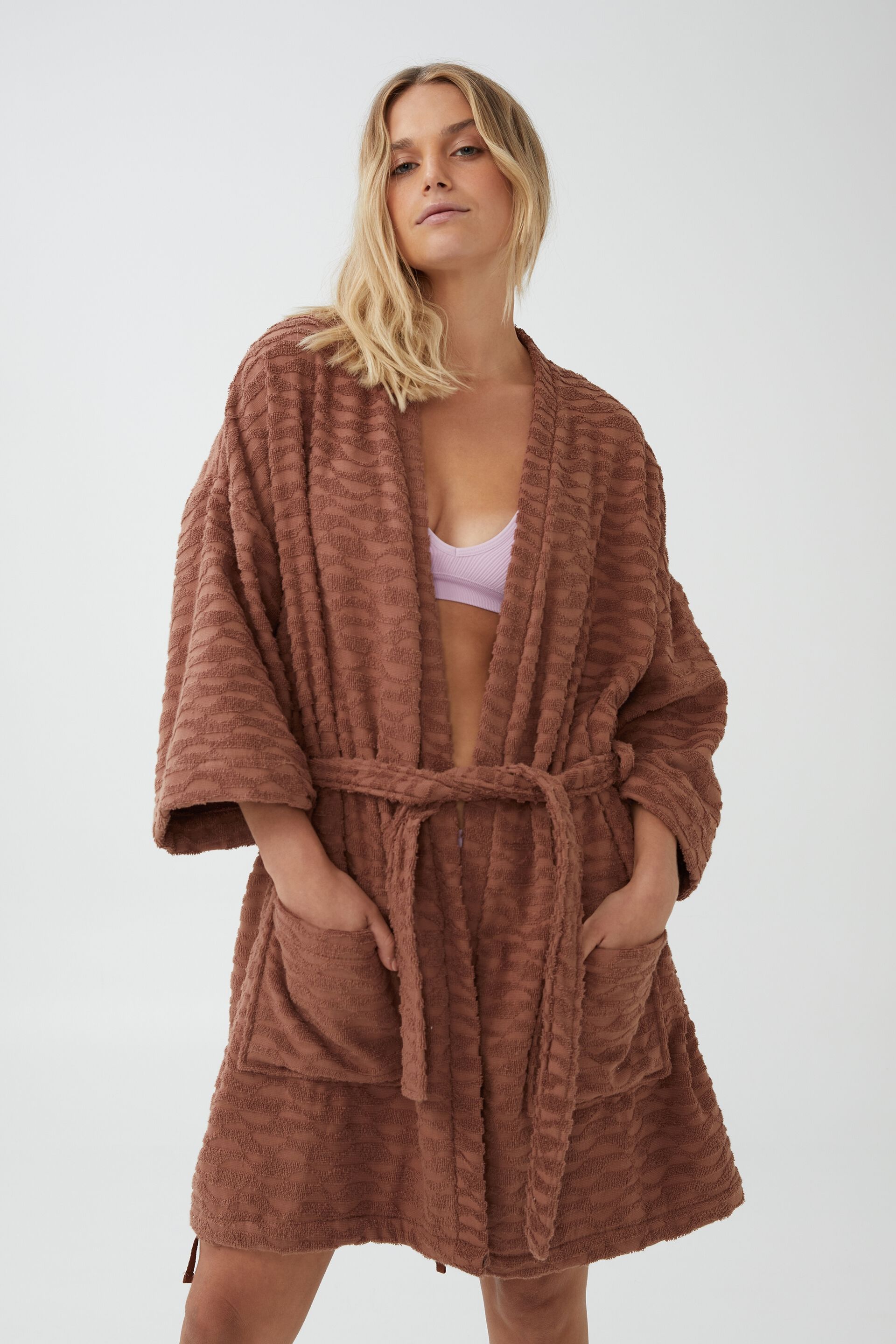 Women Loungewear | Towelling Robe - SF29405